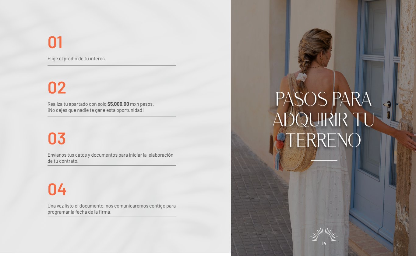 Pasos para adquirir