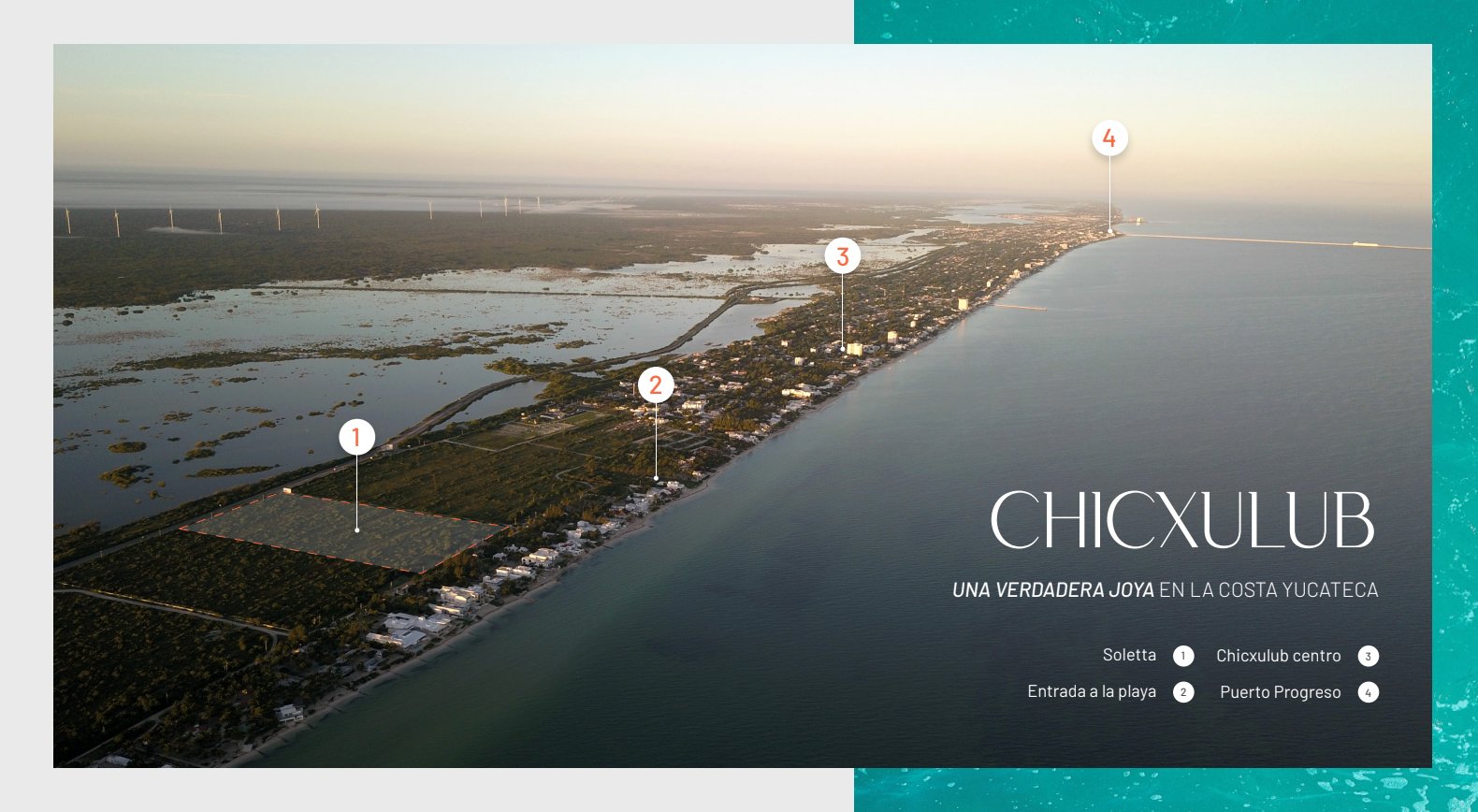 Vista aérea Chicxulub