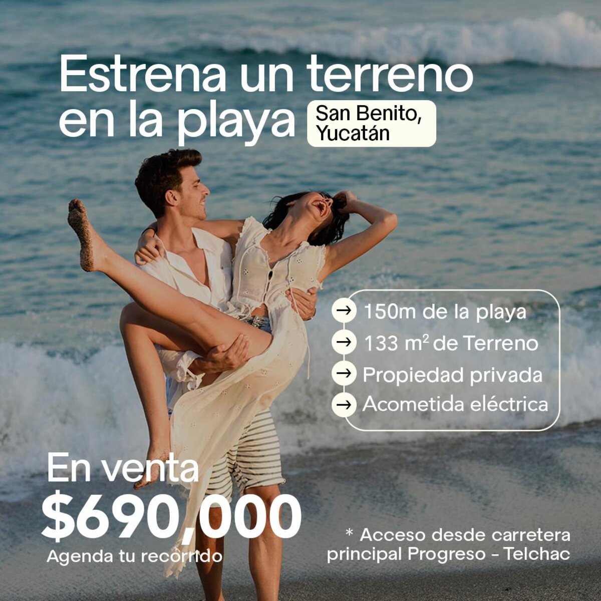 San Benito Yucatán segunda residencia playa inversión inmobiliaria