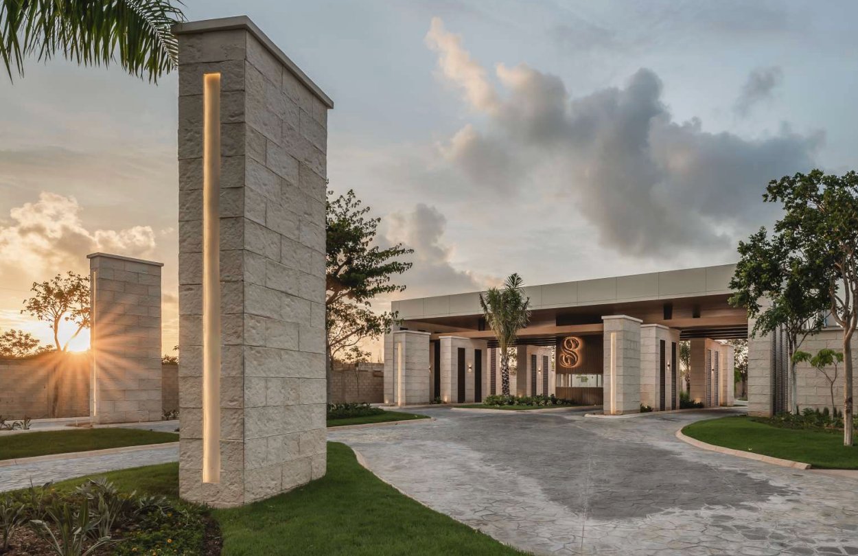 Silvestre Residencial lotes de lujo Mérida Norte Casa Club amenidades